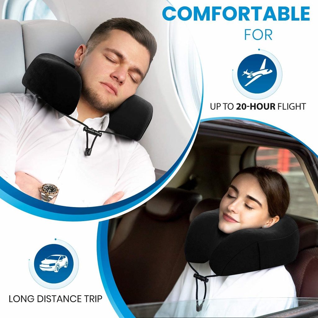 best airplane neck pillow